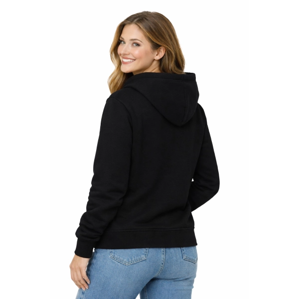 Bluza dresowa damska z kapturem kolor czarny roz.L
